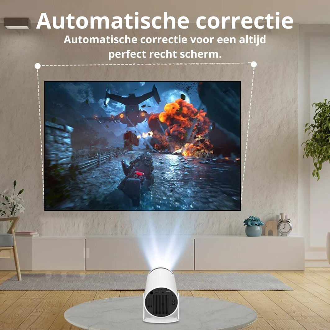 Merinio™ - 180° Draagbare Projector met WiFi